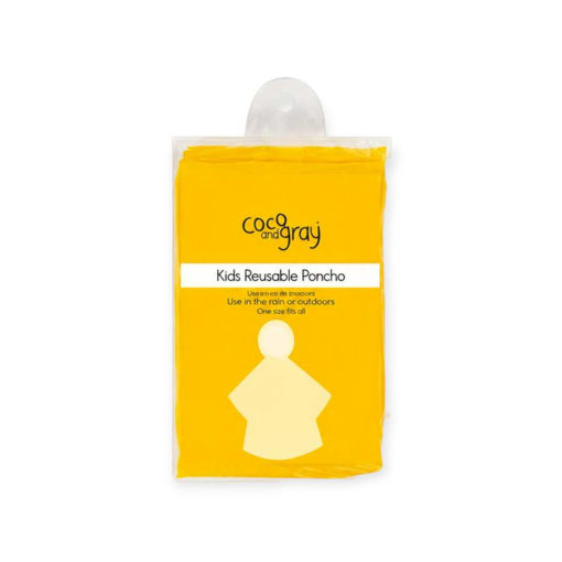 Picture of PONCHO KIDS REUSABLE YELLOW